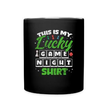 board game - Full Colour Mug - black - Front