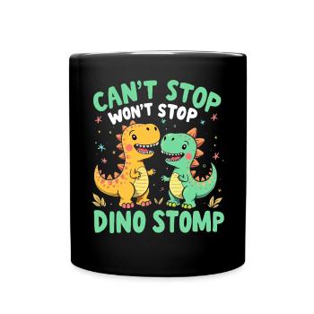 Dinosaur Party Decorations - Full Colour Mug - black - Front
