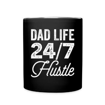 Geschenke Zum Vatertag Für Papa - Tasse einfarbig - Schwarz - Vorne