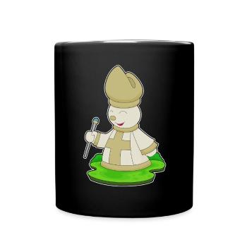 Pièce d’échecs Bishop Chess - Mug uni - noir - Devant