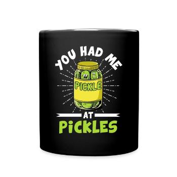 Pickle Pickle Pickle - Full Colour Mug - black - Front