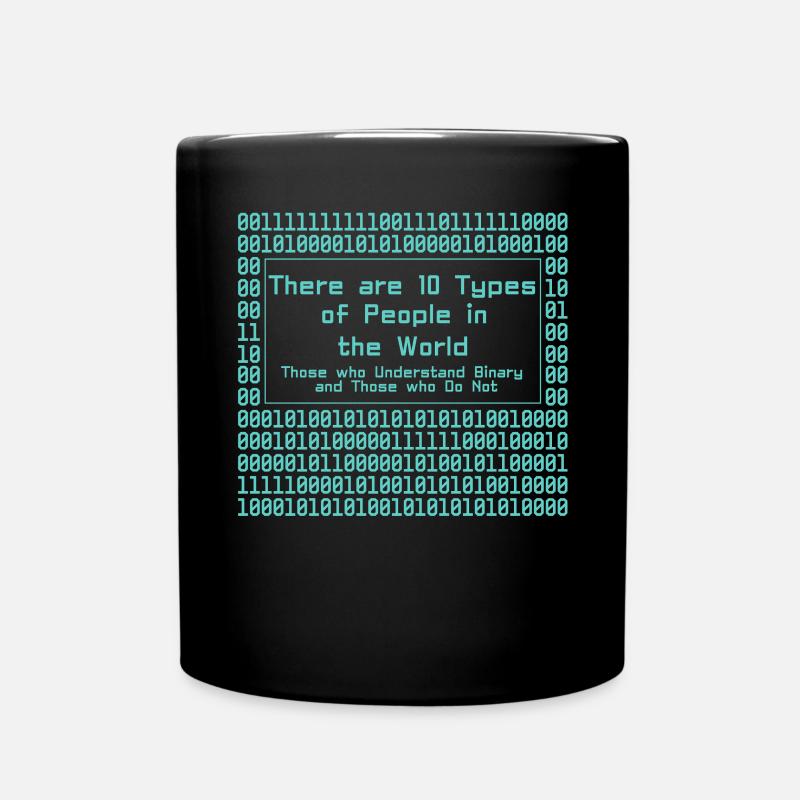 Programmierer Computercodierungssoftwareentwickler - Tasse einfarbig - Schwarz