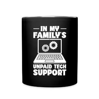 Programmierer Computercodierungssoftwareentwickler - Tasse einfarbig - Schwarz - Vorne