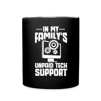 Programmierer Computercodierungssoftwareentwickler - Tasse einfarbig - Schwarz - Vorne