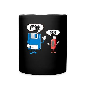 Programmierer Computercodierungssoftwareentwickler - Tasse einfarbig - Schwarz - Vorne