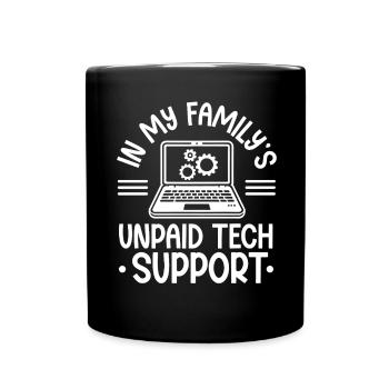 Programmierer Computercodierungssoftwareentwickler - Tasse einfarbig - Schwarz - Vorne