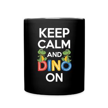 Dinosaur Party Decorations - Full Colour Mug - black - Front