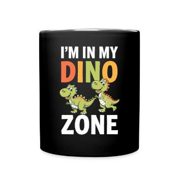 Dinosaur Party Decorations - Full Colour Mug - black - Front