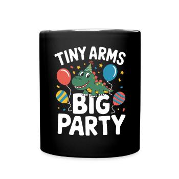 Dinosaur Party Decorations - Full Colour Mug - black - Front