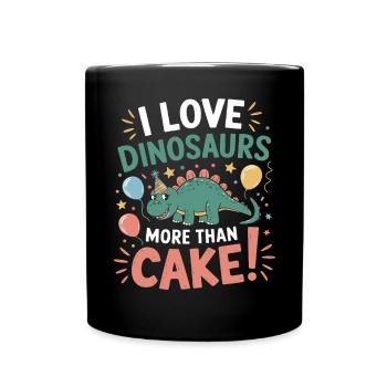 Dinosaur Party Decorations - Full Colour Mug - black - Front
