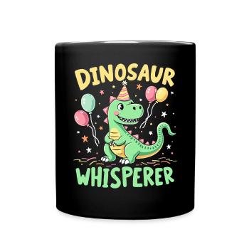 Dinosaur Party Decorations - Full Colour Mug - black - Front
