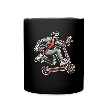 Trottinettes E-Scooters E-Scooters - Mug uni - noir - Devant
