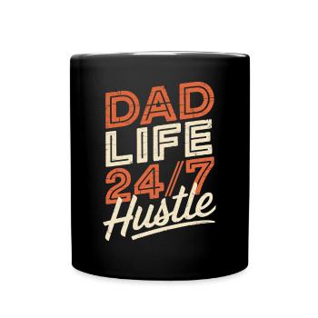 Geschenke Zum Vatertag Für Papa - Tasse einfarbig - Schwarz - Vorne