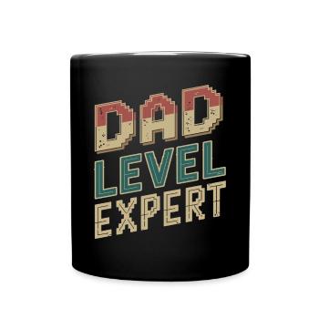 Geschenke Zum Vatertag Für Papa - Tasse einfarbig - Schwarz - Vorne