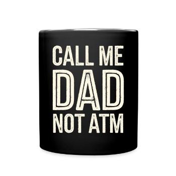 Geschenke Zum Vatertag Für Papa - Tasse einfarbig - Schwarz - Vorne