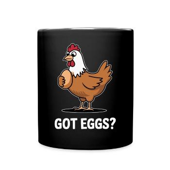 Poulets Poulets - Mug uni - noir - Devant