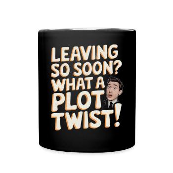 HR Manager Human Resource Employee Exit Interview - Full Colour Mug - black - Front