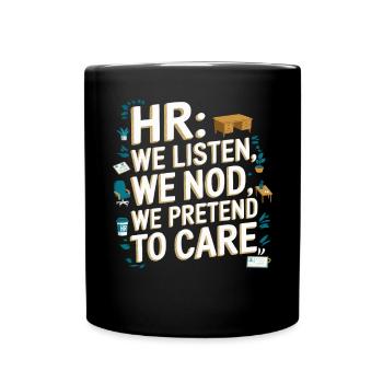 Gestionnaire des ressources humaines Ressources humaines Employé Milieu de travail Drame - Mug uni - noir - Devant