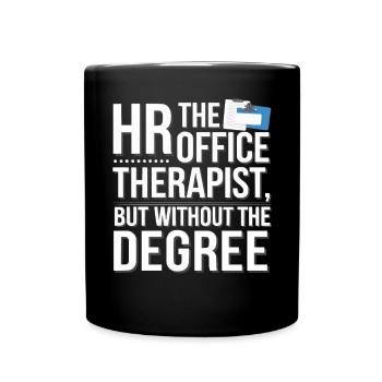Gestionnaire des ressources humaines Ressources humaines Employé Milieu de travail Drame - Mug uni - noir - Devant