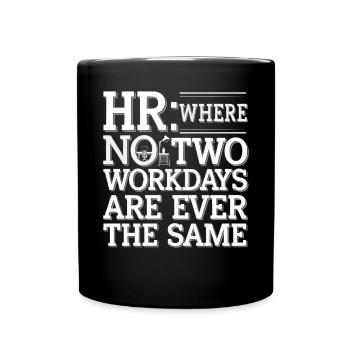 Gestionnaire des ressources humaines Ressources humaines Employé Milieu de travail Drame - Mug uni - noir - Devant