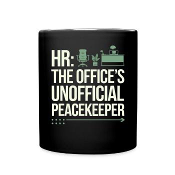 Gestionnaire des ressources humaines Ressources humaines Employé Milieu de travail Drame - Mug uni - noir - Devant