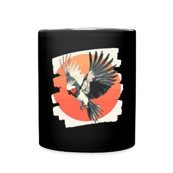Cockatoo - Full Colour Mug - black - Front