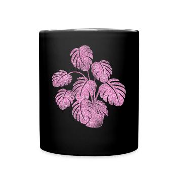Plant Lover Gardening Diamond - Tasse einfarbig - Schwarz - Vorne