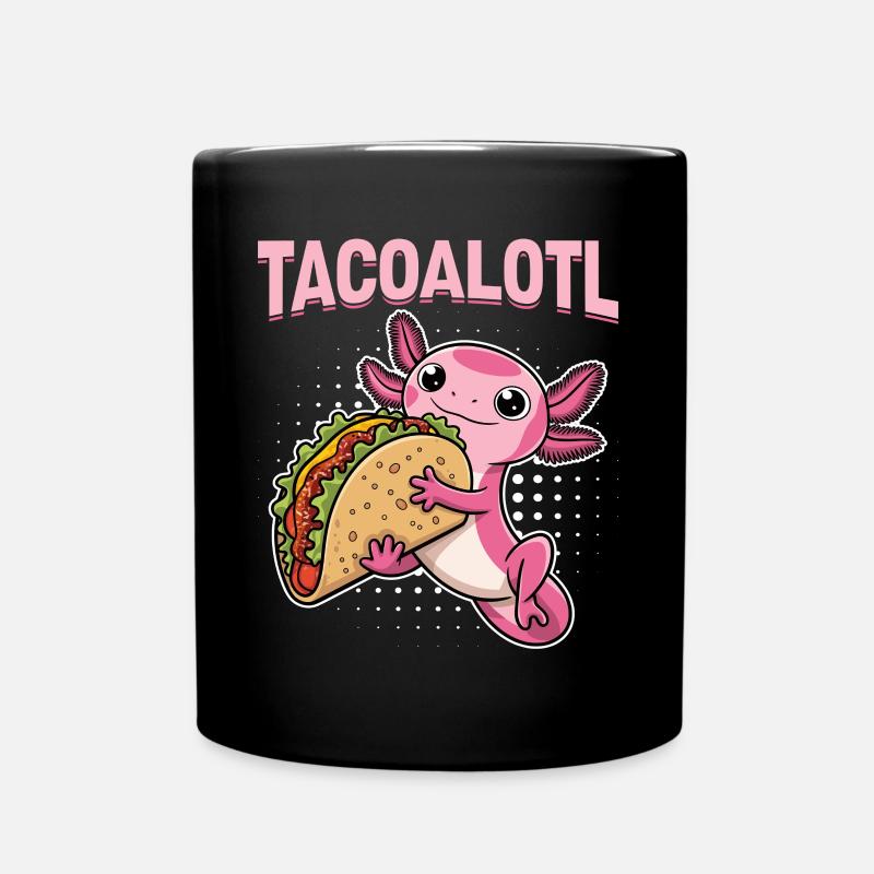Mignon Axolotl Taco Tacoalotl Cinco de Mayo - Mug uni - noir