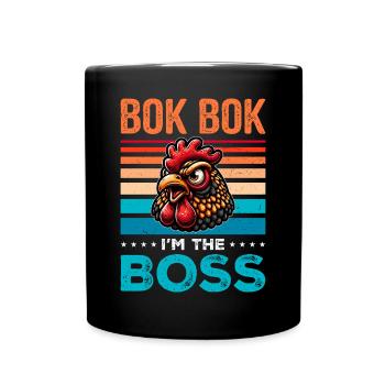 Poulets Poulets - Mug uni - noir - Devant