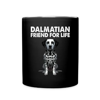 Dalmatiner Hunde Liebhaber Hundebesitzer - Tasse einfarbig - Schwarz - Vorne