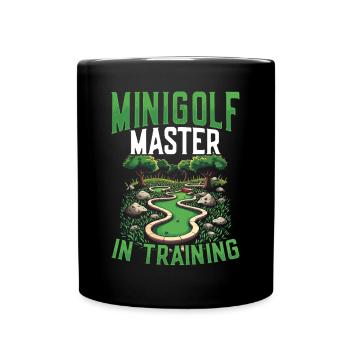 Golf Golf Golfer Golf Course - Full Colour Mug - black - Front