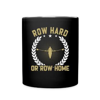 Rower Row Hard - Full Colour Mug - black - Front