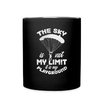 Skydive - Mug uni - noir - Devant
