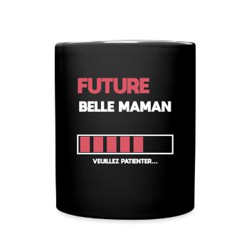 future mother-in-law mother-in-law - Full Colour Mug - black - Front
