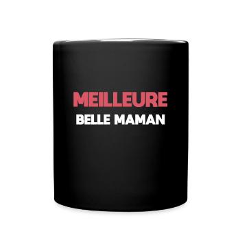 Beste Stiefmutter Stiefmutter Stiefmutter - Tasse einfarbig - Schwarz - Vorne