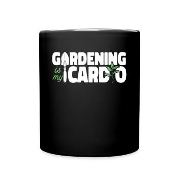 Plant Lover Gardening Gardening Is - Full Colour Mug - black - Front