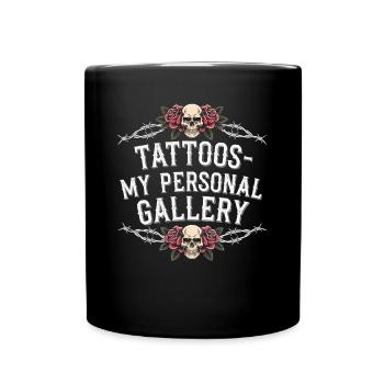 Tattoo Studio Tattoo Artist Tattoo Ideen - Tasse einfarbig - Schwarz - Vorne