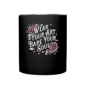 Tattoo Studio Tattoo Artist Tattoo Ideen - Tasse einfarbig - Schwarz - Vorne