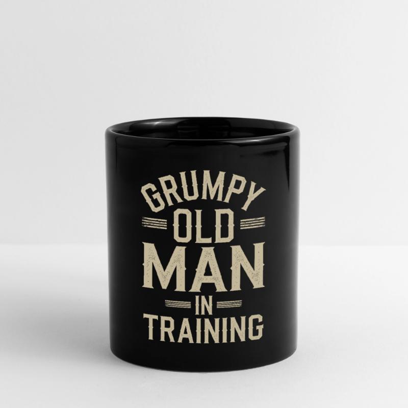 Grumpy Old Man Grumpy Full Colour Mug