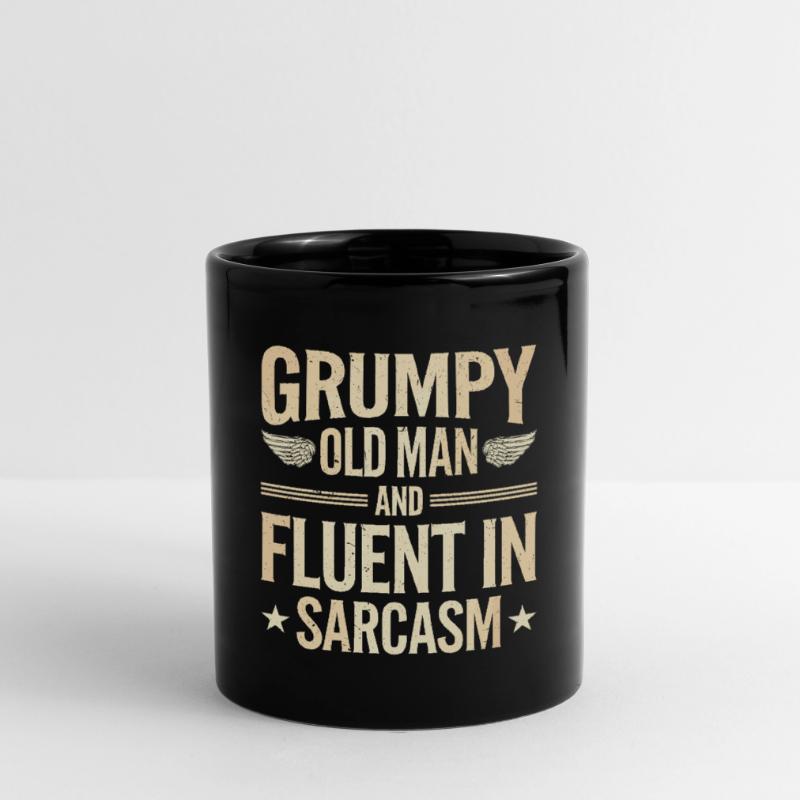 Grumpy Old Man Grumpy Full Colour Mug