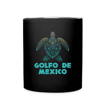golfo de mexico - Tasse einfarbig - Schwarz - Vorne