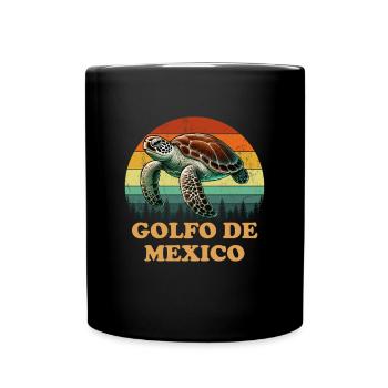 golfo de mexico - Tasse einfarbig - Schwarz - Vorne