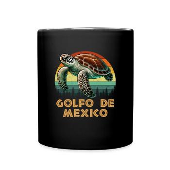 golfo de mexico - Tasse einfarbig - Schwarz - Vorne