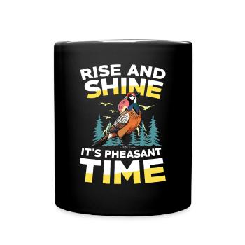 Aventure de chasse à la dinde : Je veux juste chasser la dinde - Mug uni - noir - Devant