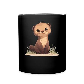 Mongoose's Mongoose - Full Colour Mug - black - Front