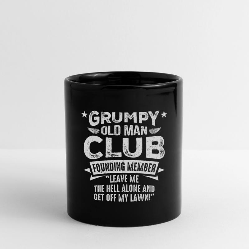 Grumpy Old Man Grumpy Full Colour Mug
