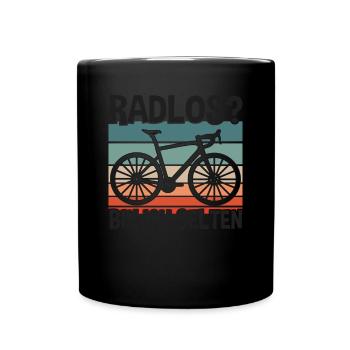 Bikeless cyclists - Full Colour Mug - black - Front