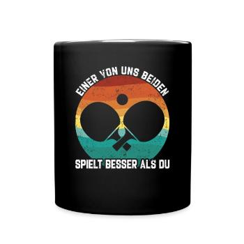 Table tennis - Full Colour Mug - black - Front
