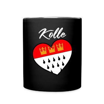 Cologne Carnaval de Cologne Alaaf Kölner Kölsch Veedel - Mug uni - noir - Devant