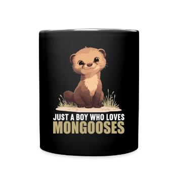Mongoose's Mongoose - Full Colour Mug - black - Front